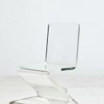 2013 New design Z shape Transparent Plexiglass Bar Stools