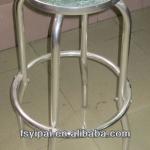 2013 hot!! convenient armless round aluminum bar stool