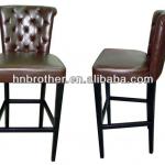 barstool / leather bar chair/ high leather bar stool 452495