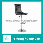 black leather bar stool china-B-8304