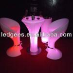 SUPER! 2013 LED Outdoor Rresin Bar Stools with 16 Color Changing and Remote Control