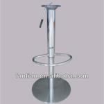 metal swivel adjustable chrome bar chair base/bar and cafe matel furniture