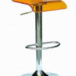 Plastic acrylic bar stool