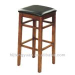 Modern high quality wood bar stool T718