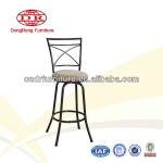 Hot Sale Modern Metal Bar Stool with Microfiber Seat