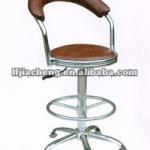 modern design height adjustable wheels bar chair-BH-023