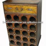 Antique wine rack, wine cabinet, wooden wine holder