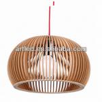 Timber LED suspension lights