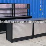 Straight Metal Bar Counter