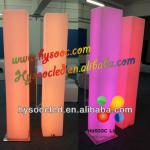 led party pillar 12 colors with flashing effect