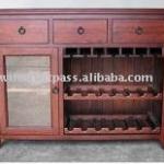 Buffet wine rack, wine rack, furniture