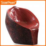 Leaf shape bar chair