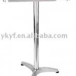 Foldable Square stainless steel Table-YF-022A