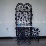 black wrought Iron decoration cabinet