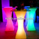 led bar table glass top