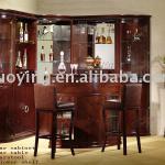 Antique home furniture wooden display cabinet ZOE01#-zoe 01