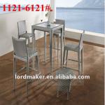 Rattan bar chair of bar height outdoor furniture 1121#-6121#