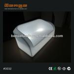 Two seater LED sofa with E27 lamp