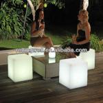 led cube/led glowing cube/led furniture/led table and chairs-.
