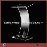 Dismountable Thicken Perspex Church Pulpit Rostrum