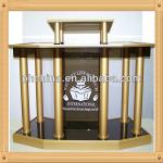 An-b279 Modern Factory Sell Aluminum Lecterns,Metal Modern Lectern Podium,Adjustable Lectern