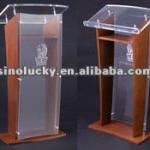 acrylic and wooden Lectern-BY-2012102401