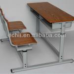 Continuum adjustable school desk and chairs