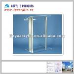 Clear Acrylic Lectern,Perspex Podium,Pmma Pulpit/Speaker Stand