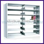 Luoyang Iron King durable steel double sided library shelving