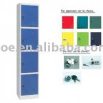 popular 4 doors knock down and powder coating steel locker