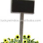 shabby chic garden metal blackboard