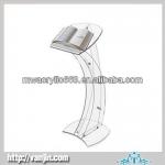 C Shape Hot Sale Cheap Quality Modern Design Acrylic Lectern-MW-LEC-081