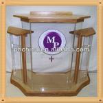 An-a698 Modern Factory Sell Organic Glass Church Pulpit,Clear Acrylic Church Pulpit,Cross Church Acrylic Pulpit-An-a698