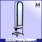 Black Color Steel Framed Mirror stand MGM-3042