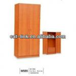 Two Doors Wood Wardrobe for School-M-585