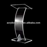 2014 new style acrylic church pulpit