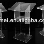 clear acrylic/plastic podium