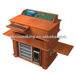 Multi-function wooden multimedia intelligent lectern PT06