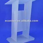 Modern Frosted Acrylic Lectern-A00229