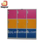 Colorful 9 Door Student Metal Shool Locker for sale