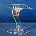 Clear Acrylic Desjtop Lectern In Cheap-Clear Acrylic Lectern