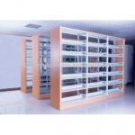 6 shelves double pillar double side storage metal bookshelf-TC-701