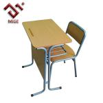 Yellow Wooden Strong Single School Desk-XST-004