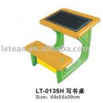 cheap classic design furniture,children school writing desk and chair combo equipment(LT-0135H)-LT-0135H