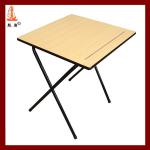 2013 Folding Classroom school exam table with secure fitting brackets