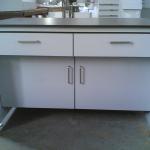 Aluminum and wood cabinet,school furniture