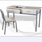 classroom steel wood school home student writing desk table with student chair for sale