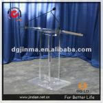 modern design acrylic lectern with microphones-GD-85