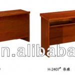 Meeting room MDF long wooden desk/table for four people(FOHK-H2407)-FOHK-H2407