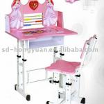 Comfortable and elegant school desk and chair